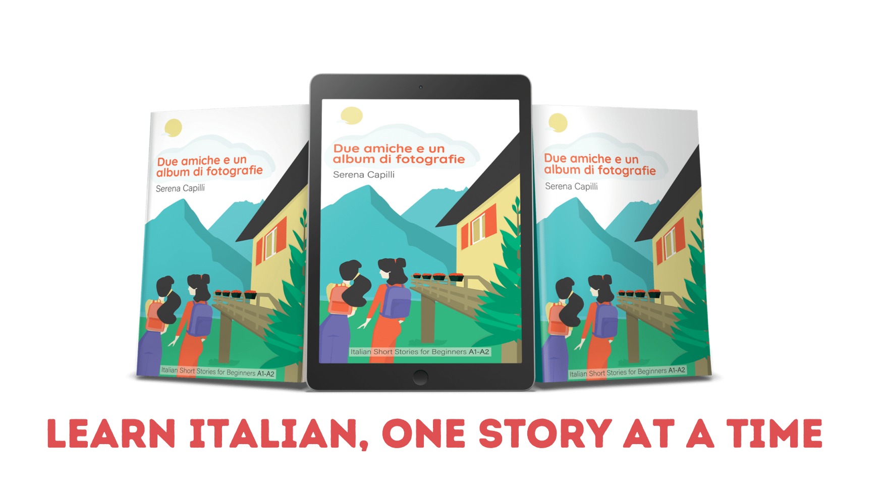 This is an easy-to-read Italian short story ebook, with each unit taking no more than 10-20 minutes to complete. This book course, designed for English speakers, is intended for both false beginners as well as intermediate students looking to brush up on their skills. The story takes place in one of Italy's most beautiful regions, South Tyrol (or Alto Adige), and revolves around Costanza, who goes on a summer adventure in the Dolomites with her friend Anna. The book is divided into 16 short units, with useful vocabulary and explanations in English at the end. This short story series is ideal for those who want to learn about the culture, food, and way of life in various Italian regions as well as the language. This ebooks is completed with an audiobook narrated by the author. This ebook is completed with an audiobook read by the author.