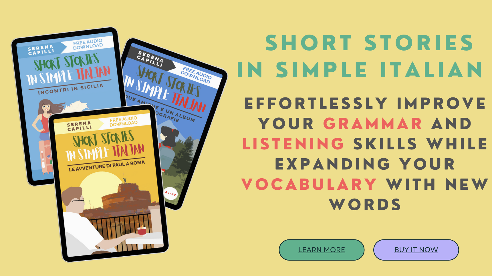 22 Italian Short Stories and Novels for Beginners and Intermediate Levels