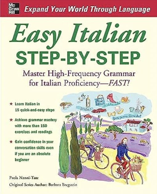 Italian Grammar Book in English (for beginners and intermediate learners)