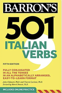 Italian grammar textbook for verbs