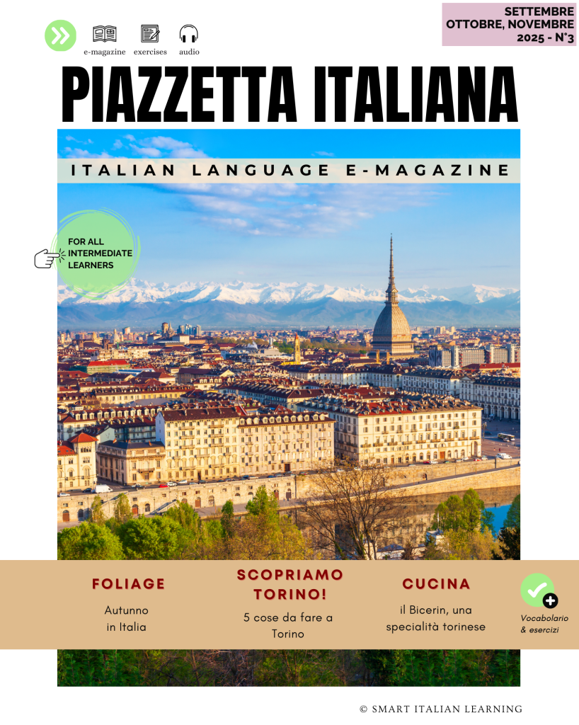 This is a magazine for Italian Language Learners
