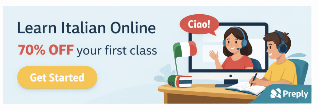 Italian private classes 