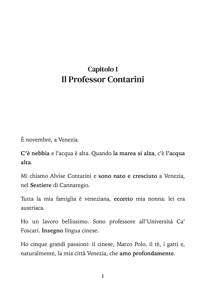 Magia a Venezia - A Short Story in Easy Italian for Beginner (Preview - Chapter 1) Magia a Venezia by Serena Capilli – A1–A2 Italian graded reader set in Venice